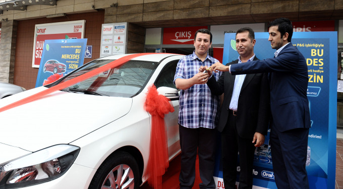 İşte Bursa'nın en şanslı müşterisi!