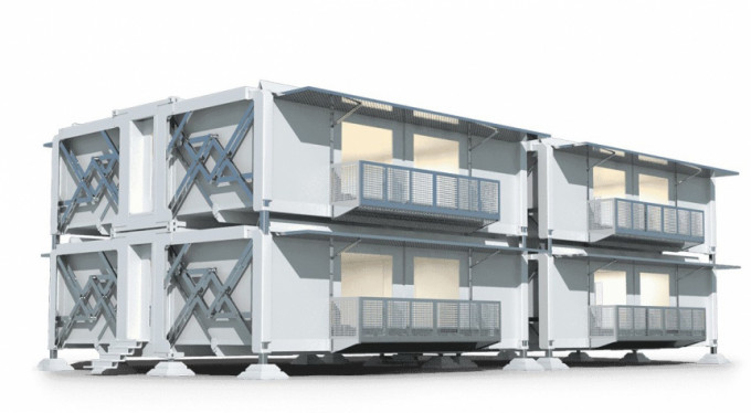 10 dakikada şipşak ofis inşa ediyorlar