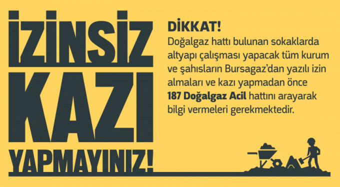 Bursagaz'dan uyarı!