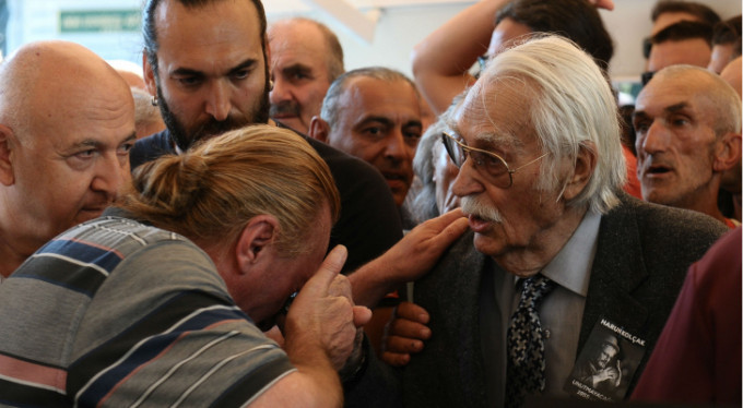 Bursa'da baba Kolçak'tan en acı veda