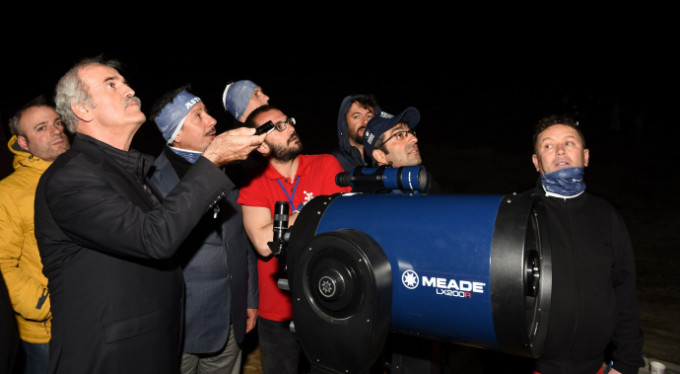 Uludağ'da gökyüzü keşfi