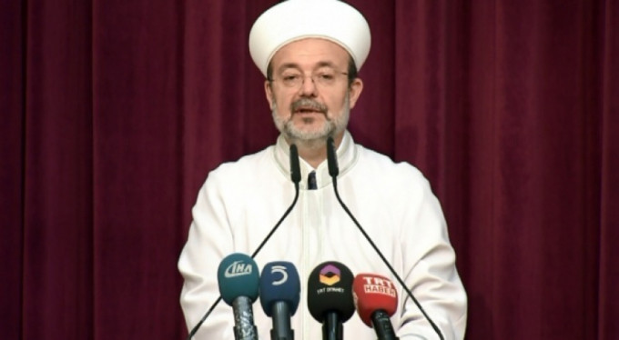 Mehmet Görmez veda etti, görevi devretti