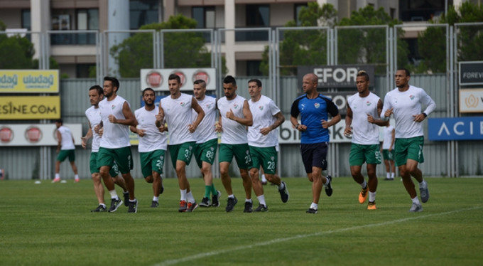 Bursaspor taktik çalıştı