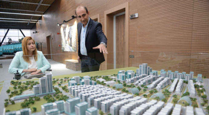 Başkan Edebali vekile vizyon projeleri anlattı