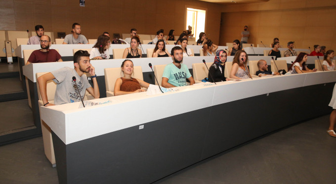 Yabancı öğrencilerden ziyaret