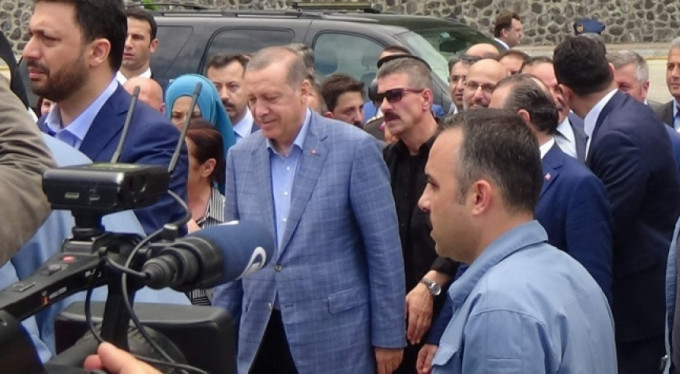 Cumhurbaşkanı Erdoğan'dan sürpriz ziyaret