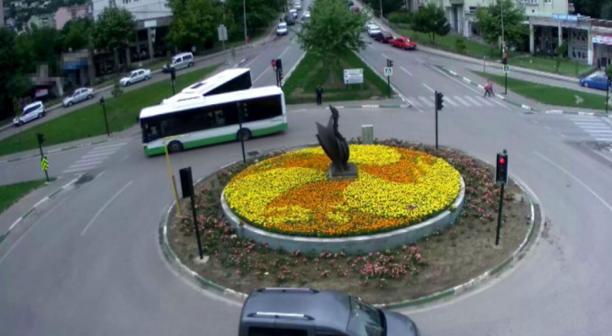 Bursa'da feci kaza! Otobüsler böyle çarpıştı (VİDEO)