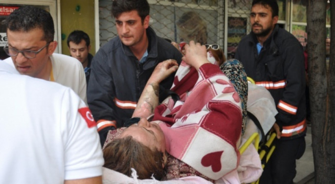 Vahşet! Çocuklarının gözü önünde...