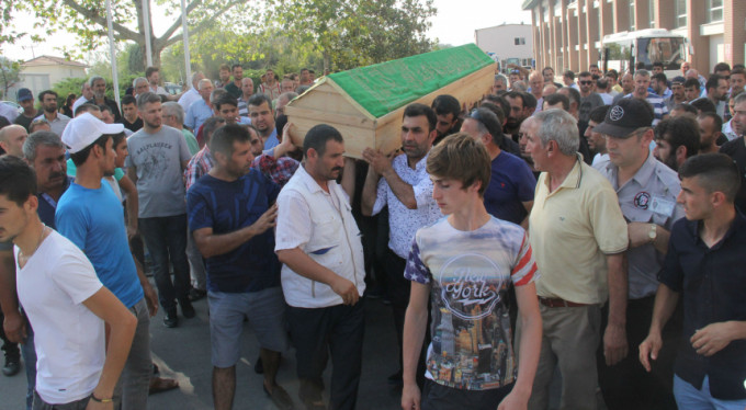 Bursa'da acı veda...