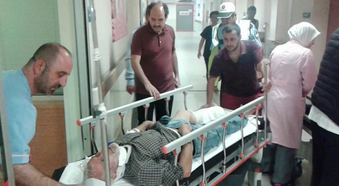 AK Partili il başkanı Bursa'da kaza yaptı