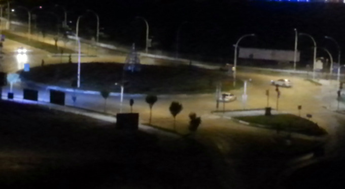 Bursa'nın göbeğinde tehlikeli drift