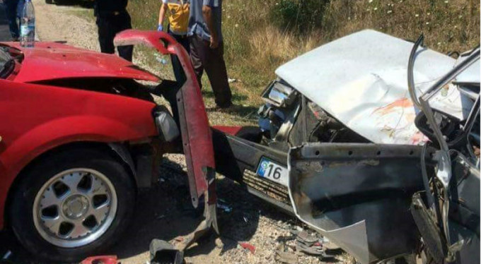 Bursa'da hatalı sollama faciaya dönüştü!