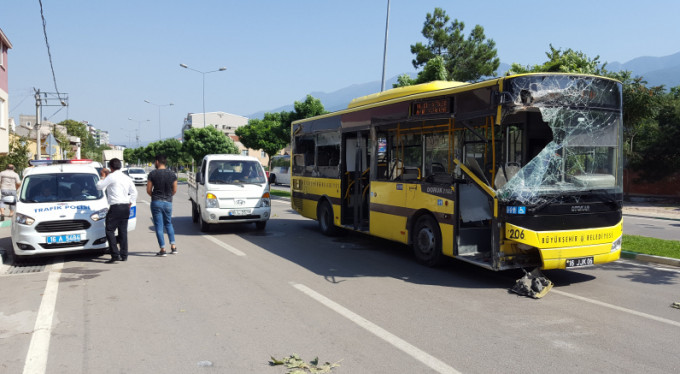 Bursa'da faciadan dönüldü! Virajı fark etmeyince...