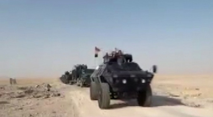 Telafer'e askeri sevkıyat