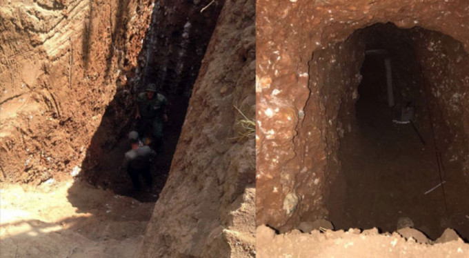 PKK'nın nakliye tüneli! Metrelerce uzunluğunda