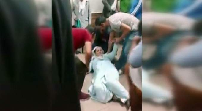 Devlet Hastanesi'nde skandal görüntüler