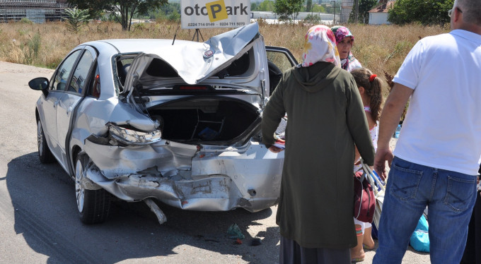 Bursa'da düğün yolunda büyük facia