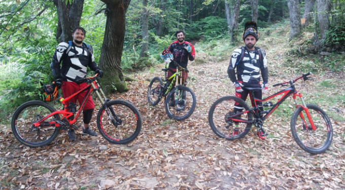 Uludağ downhill bisikletçilerinin tercihi oluyor