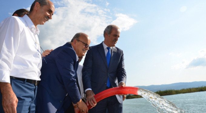 İznik Gölü'ne takviye, tam 200 bin tane...