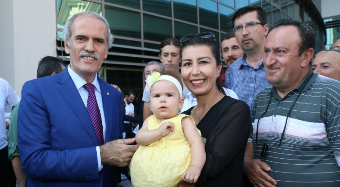 Büyükşehir ailesi bayramlaştı