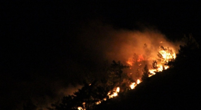 Ülkenin cennet köşesi alev alev yanıyor