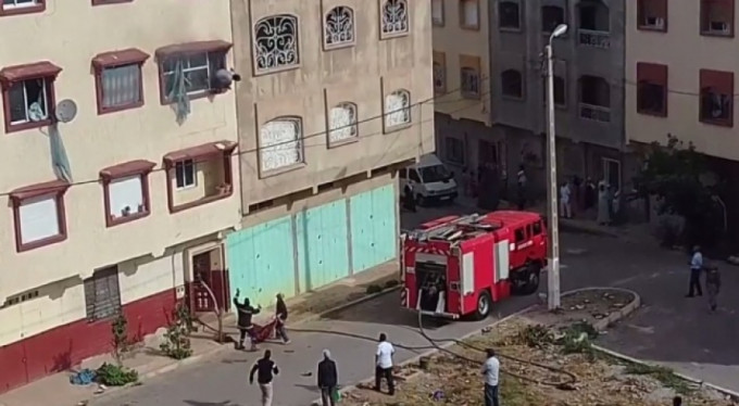 Önce evini yaktı, ardından ölüme böyle atladı