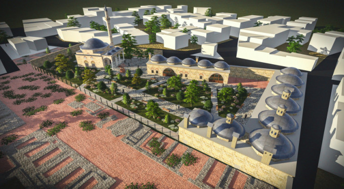 Bursa'da  5 asırlık külliye ayağa kaldırılıyor