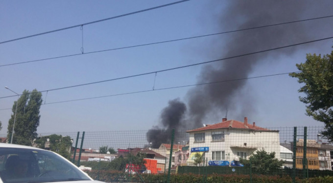 Bursa'da korkutan yangın