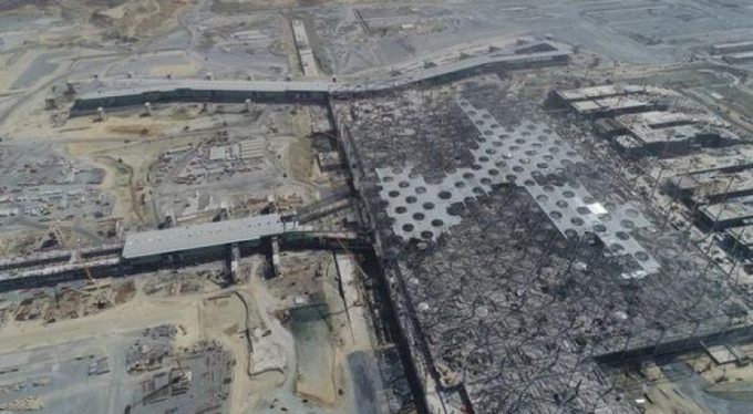 Dev projenin yolcu köprüleri ilk kez görüntülendi