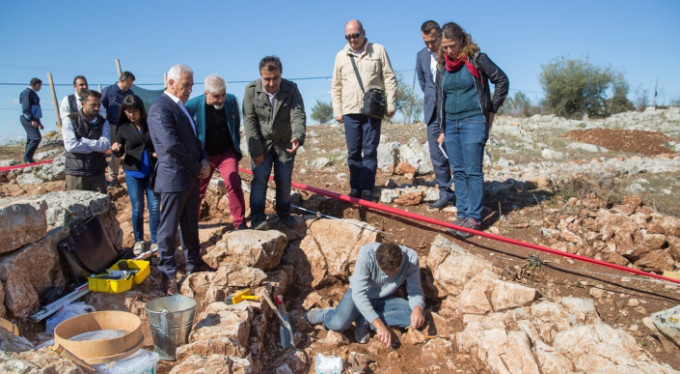 Bursa'daki kazı çalışmalarına ödül