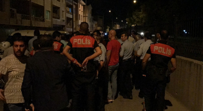 Bursa gece yarısı karıştı!