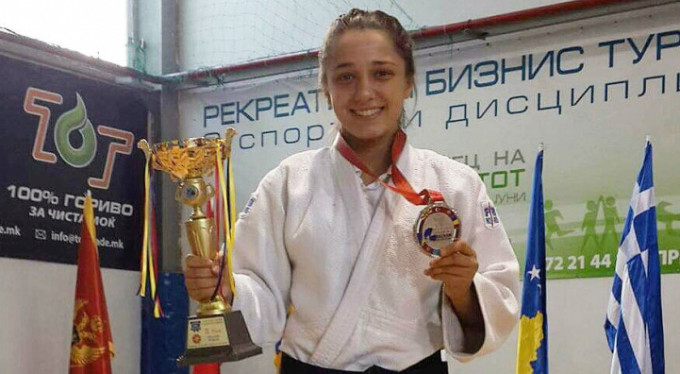 Bursalı judocu Balkan üçüncüsü!