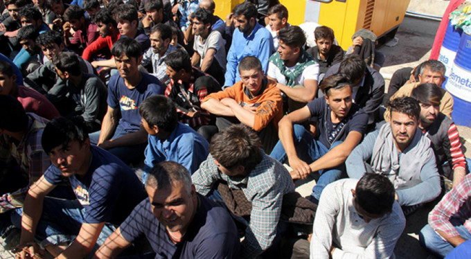 54 kişilik otobüste 118 kaçak göçmen!
