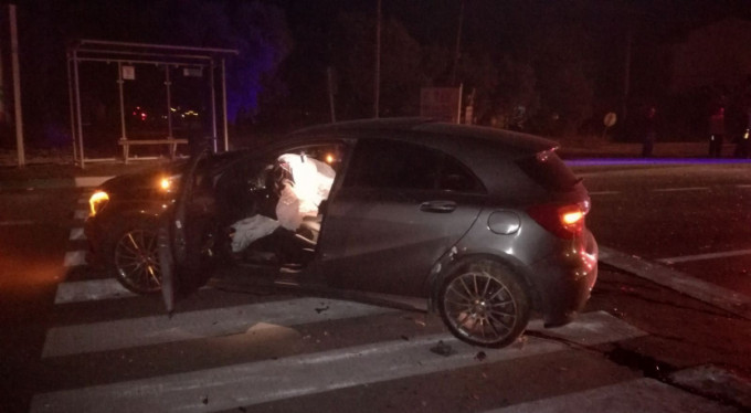 Bursa'da feci kaza! Yola fırladı