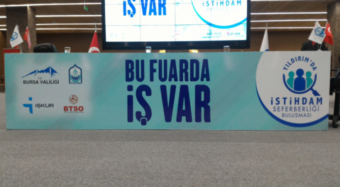 Bursa'da istihdam fuarı