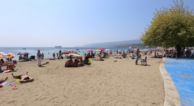 Bursa plajları bu yaz rekora koştu!