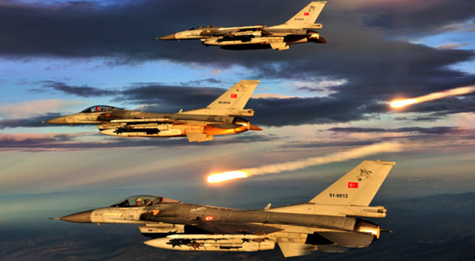 Türk jetlerinden PKK'ya bombardıman!