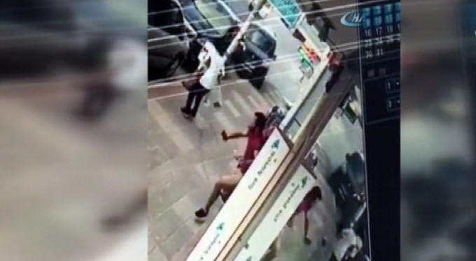 Ölümden kıl payı kurtuluş kamerada!