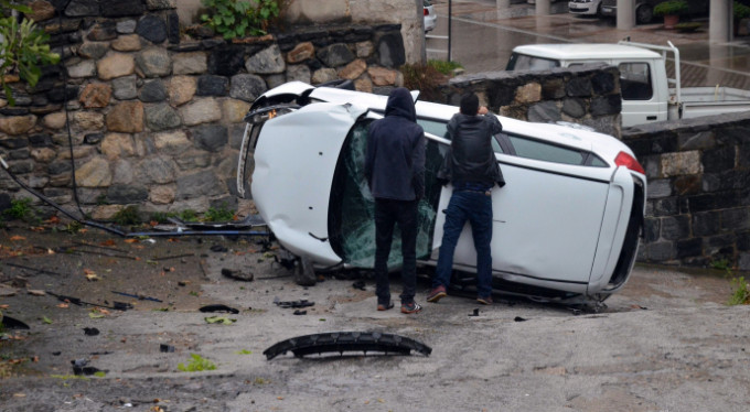 Bursa'da faciadan dönüldü!