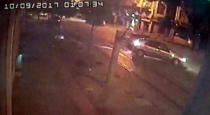 Bursa'da dehşet kaza kamerada