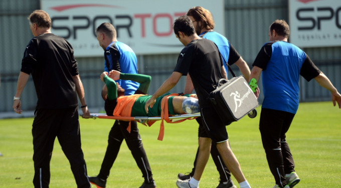 İşte Bursaspor'un sakat raporu