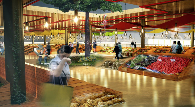 Bursa'ya modern pazar yeri