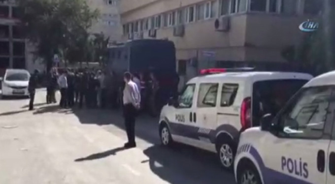 Hastanede panik anları