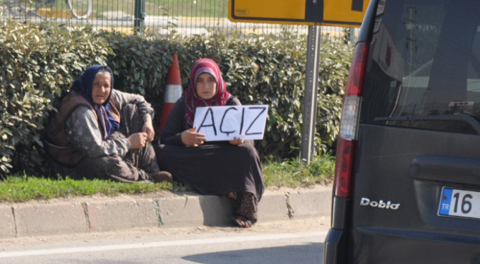 Bursa'da dilencilere göz açtırılmıyor