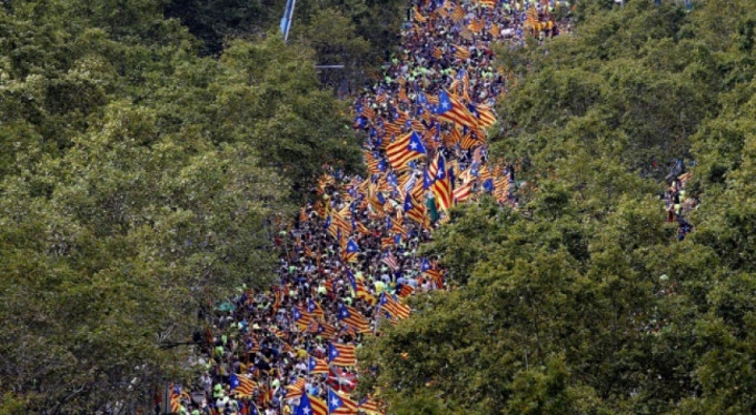 Katalonya, Avrupayı korkuttu