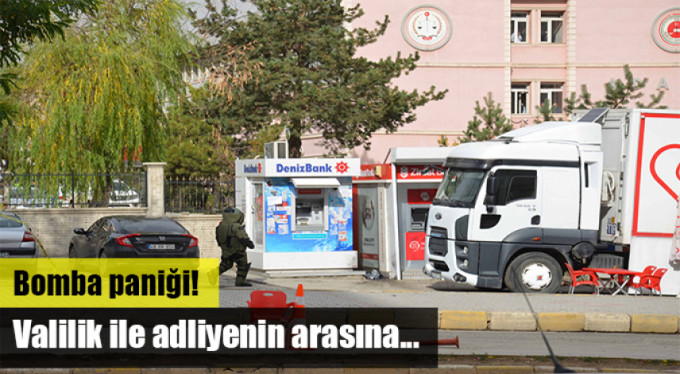 Şüpheli çanta alarmı