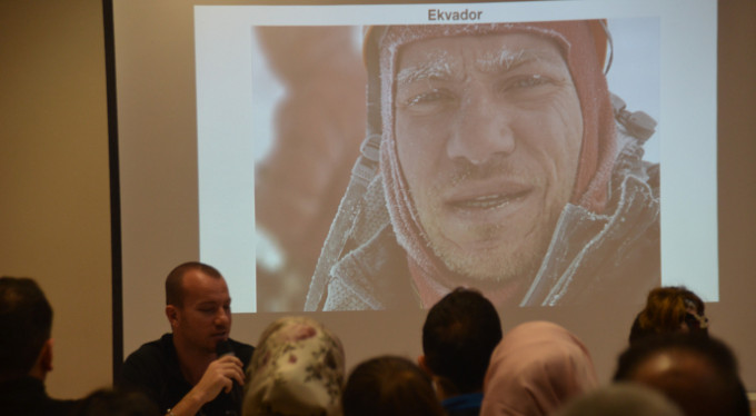 Fenomen seyyah Bursa'da sevenleriyle buluştu