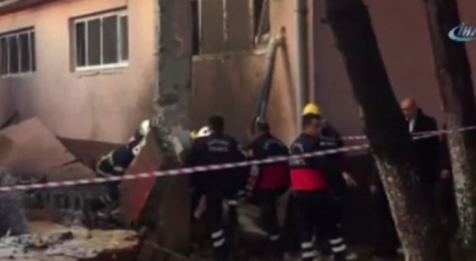 Facia! Okul kazanı patladı