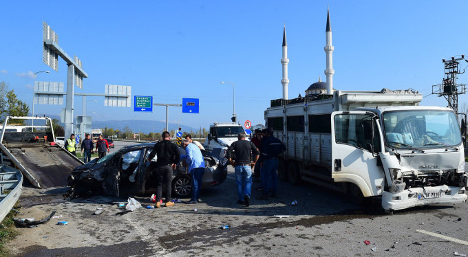 Bursa'da feci kaza! Kurtarılamadı