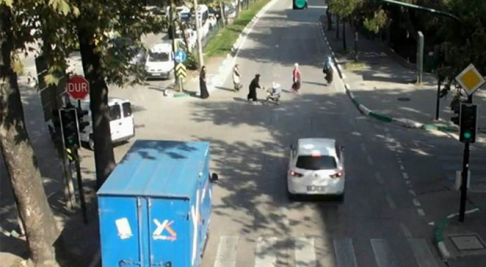 Bursa'da yürekleri ağza getiren görüntü